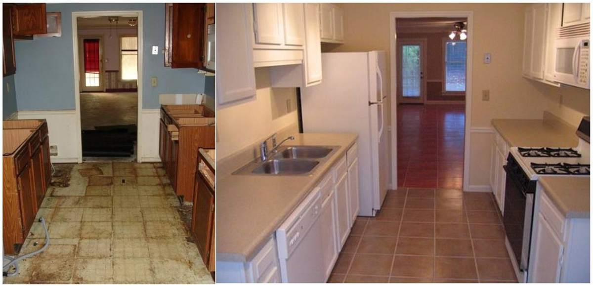 Before and after: Magnolia Kitchen